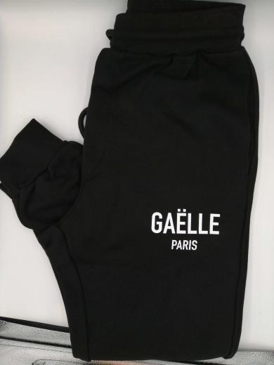 Pantalone Uomo con logo Nero GAELLE PARIS- Francavilla Moda